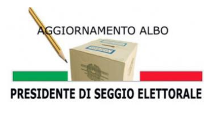 Aggiornamento annuale Albo Presidenti di seggio elettorale