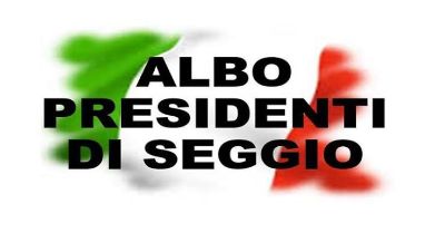 PRESIDENTE DI SEGGIO